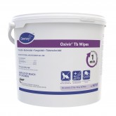 Diversey Oxivir Tb One-Step Disinfectant Cleaner and Deodorizing Wipes 5627427 - 11"x12", 160 ea, 4 per case