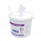 Diversey Oxivir Tb One-Step Disinfectant Cleaner and Deodorizing Wipes 5627427 - 11"x12", 160 ea, 4 per case
