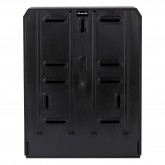 GP Pro 56650A Combination C-Fold - Multifold Paper Towel Dispenser - Black