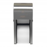 GP Pro 56782 Compact Coreless High Capacity Vertical Double Roll Bathroom Tissue Dispenser - Stainless Steel