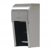 GP Pro 56782 Compact Coreless High Capacity Vertical Double Roll Bathroom Tissue Dispenser - Stainless Steel