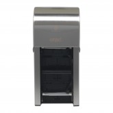 GP Pro 56782 Compact Coreless High Capacity Vertical Double Roll Bathroom Tissue Dispenser - Stainless Steel