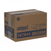 GP Pro 56784A  Compact Coreless High Capacity Side-By-Side Double Roll Bathroom Tissue Dispenser - Black