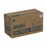 GP Pro 56790A Compact Coreless High Capacity Vertical Double Roll Tissue Dispenser - Black