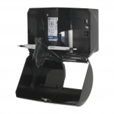 GP Pro 56796A Compact Coreless High Capacity Side-By-Side Double Roll Toilet Paper Dispenser - Faux Stainless Steel