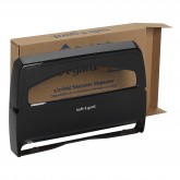GP Pro 57748 Safe-T-Gard 1/2 Fold Seat Cover Dispenser - Black