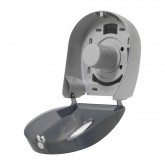 GP Pro 59009 9" Jr. Jumbo Bathroom Tissue Dispenser - Translucent Smoke