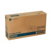 GP Pro 59210 9" Twin Jr. Jumbo Two Roll Bathroom Tissue Dispenser - Black