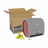 GP Pro 59465A Brawny Professional Automated Shop Towel Dispenser - Grey & Red