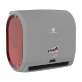 GP Pro 59465A Brawny Professional Automated Shop Towel Dispenser - Grey & Red