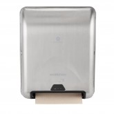 GP Pro 59466A enMotion Recessed Automated Roll Towel Dispenser - Stainless Steel