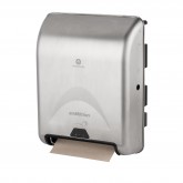 GP Pro 59466A enMotion Recessed Automated Roll Towel Dispenser - Stainless Steel