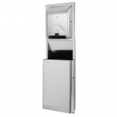 GP Pro 59491 Trash Receptacle Wall Unit for Use with enMotion Recessed Dispenser and Facilities with 16" Cavities - 11 Gallon
