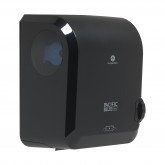 GP Pro 59589 Pacific Blue Ultra 8" Mechanical Touchless Paper Towel Dispenser - Black