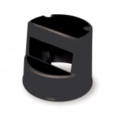 Rubbermaid Mobile Two Step Stepstool - Black