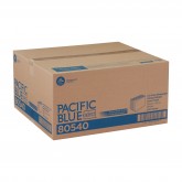 GP Pro 80540 Pacific Blue Select A300 Patient Care Disposable Bath Towels - White, 1/2 Fold