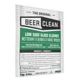 Beer Clean Low Suds Powdered Glass Cleaner 990224 - 0.5 Ounce Packets, 100 Count