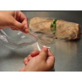 Polypropylene Co-Extruded Lip and Tape Resealable Bag - Clear, 7" x 7" - 1.25mil, 1000/Case