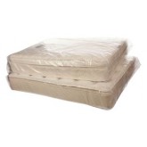 78" x 12" x 90" X-King Mattress Poly Bag Clear - 3mil, 45 per Roll