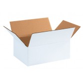 11.75" x 8.75" x 4.75" White Corrugated Box 32ect