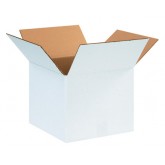 12" x 12" x 10" White Corrugated Box 32ect