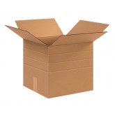 12.5" x 12.5" x 12" Multi-Depth Corrugated Box 32ect