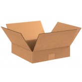 12" x 12" x 3" Flat Corrugated Box 32ect