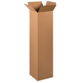 12" x 12" x 48" Tall Corrugated Box 32ect