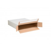12.5" x 3" x 17.5" Self Seal Side Loading Boxes