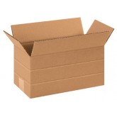 12" x 6" x 6" Multi-Depth Corrugated Box 32ect