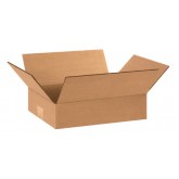 12" x 8" x 3" Flat Corrugated Box 32ect