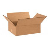 12" x 9" x 4" Flat Corrugated Box 32ect