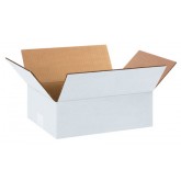 12" x 9" x 4" White Corrugated Box 32ect