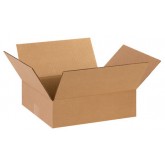 14" x 12" x 4" Flat Corrugated Box 32ect