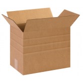 14.5" x 8.75" x 12" Multi-Depth Corrugated Box 32ect