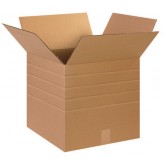 15" x 15" x 15" Multi-Depth Corrugated Box 32ect