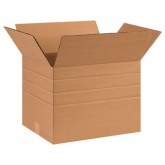 16" x 12" x 12" Multi-Depth Corrugated Box 32ect