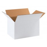 17.25" x 11.25" x 10" White Corrugated Box 32ect