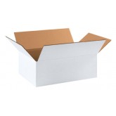 17.25" x 11.25" x 6" White Corrugated Box 32ect