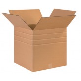 17" x 17" x 17" Multi-Depth Corrugated Box 32ect