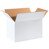 18" x 12" x 12" White Corrugated Box 32ect