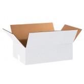 18" x 12" x 6" White Corrugated Box 32ect