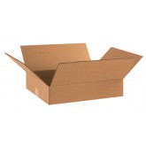 18" x 14" x 4" Flat Corrugated Box 32ect