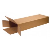 18" x 6" x 45" Heavy Duty Side Loading Corrugated Box 44ect