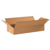 22" x 10" x 4" Flat Corrugated Box 32ect