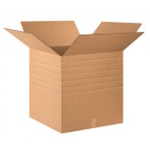 24" x 24" x 24" Heavy Duty Multi-Depth Corrugated Box 44ect