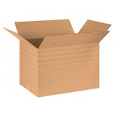 30" x 20" x 20" Heavy Duty Multi-Depth Corrugated Box 44ect