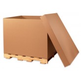 40" x 40" x 40" Triple Wall Extra Heavy Duty Gaylord Corrugated Bottom 90ect