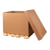 48" x 24" x 28" Triple Wall Extra Heavy Duty Gaylord Corrugated Bottom 90ect