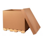 48" x 40" x 36" Triple Wall Extra Heavy Duty Gaylord Corrugated Bottom 90ect